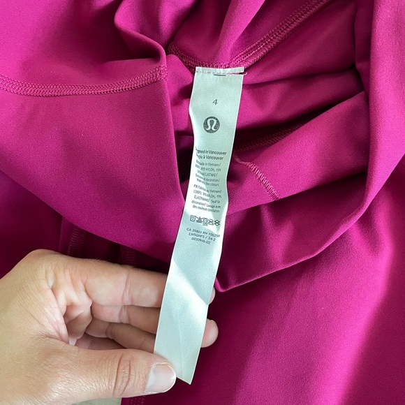 Lululemon Align HR 28” Leggings Wild Berry Size 4 - Picture 7 of 10